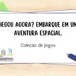 Chegou agora Embarque em uma aventura espacial.