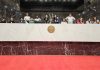 Participantes da Câmara Mirim e do Parlamento Jovem fazem visita orientada à Assembleia Legislativa de MG, em BH